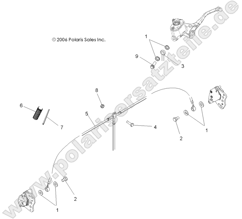 BRAKE LINES, FRONT BRAKE LINES, FRONT