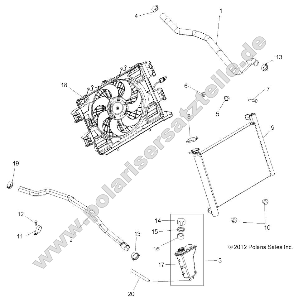 Engine, Cooling System Engine, Cooling System