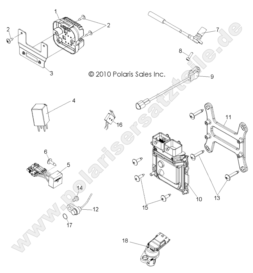 Electrical, Regulator, Relays, Sensors and ECU