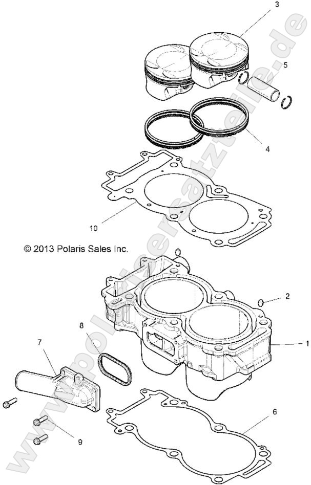 ENGINE, CYLINDER AND PISTON ENGINE, CYLINDER AND PISTON