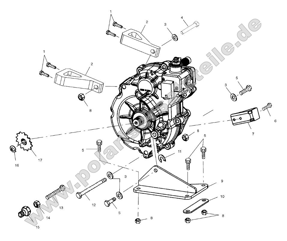 Gearcase Mounting