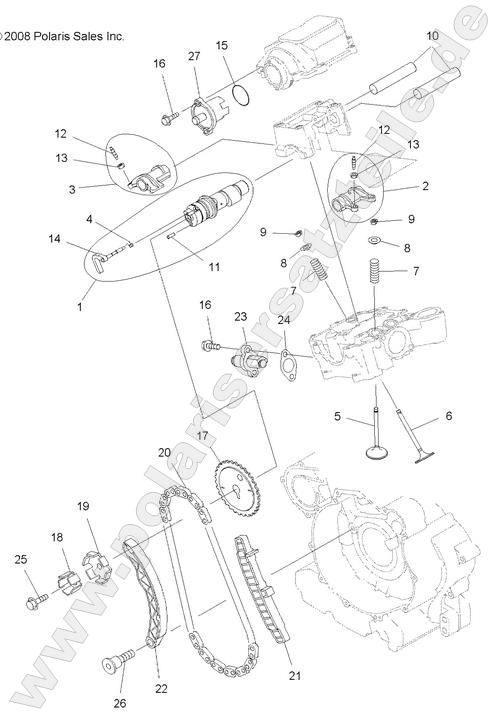 ENGINE, VALVES and CAMSHAFT ENGINE, VALVES and CAMSHAFT
