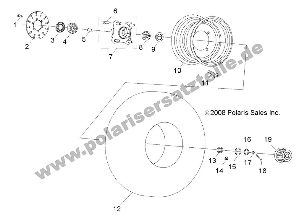 WHEELS, FRONT