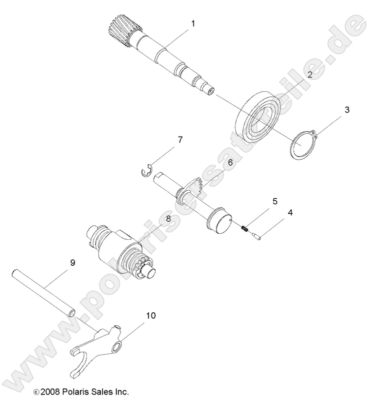 DRIVE TRAIN, DRUM SHIFT DRIVE TRAIN, DRUM SHIFT
