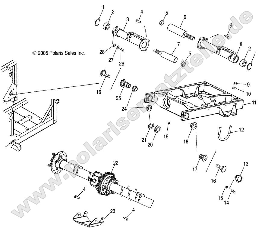 Chassis, Swing Arm