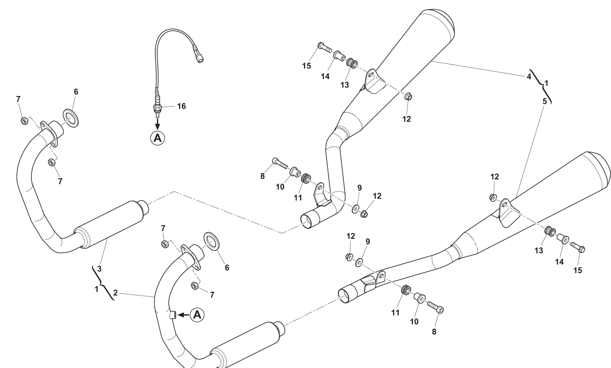 Auspuffsystem Gran Turismo