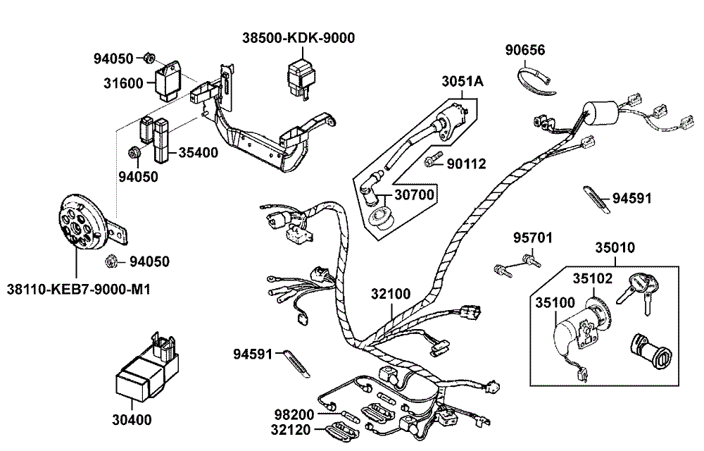 Elektrische Anlage & Schloßsatz Elektrische Anlage & Schloßsatz