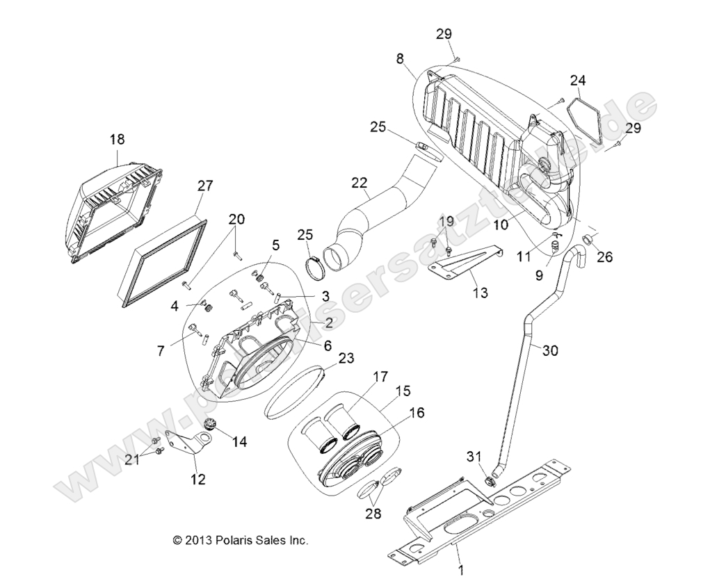 ENGINE, AIR INTAKE SYSTEM ENGINE, AIR INTAKE SYSTEM
