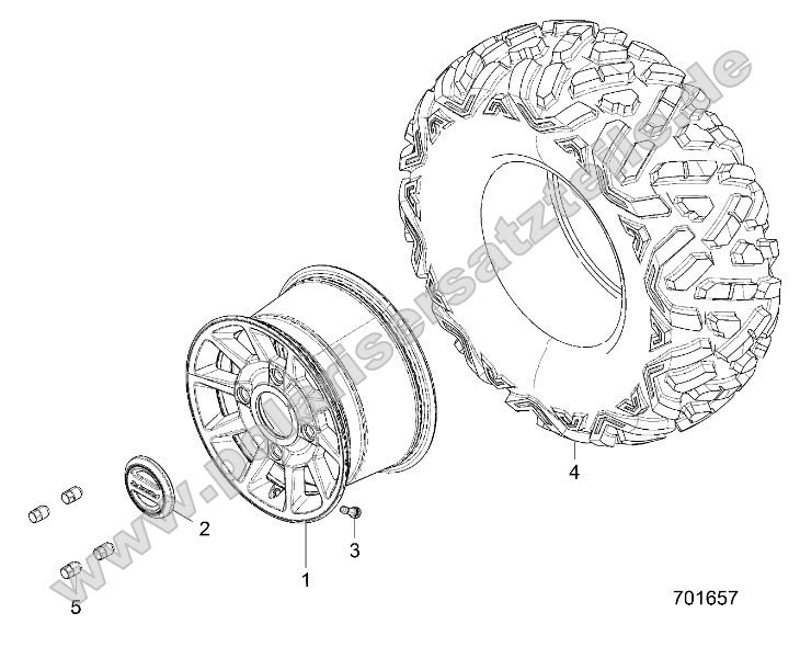 Wheels, Rear Wheels, Rear