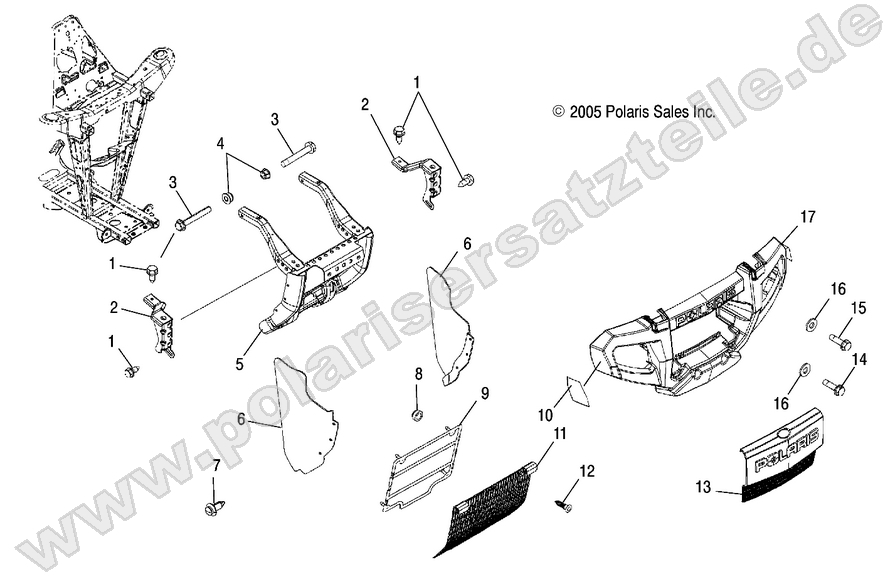 BUMPER MOUNTING BUMPER MOUNTING