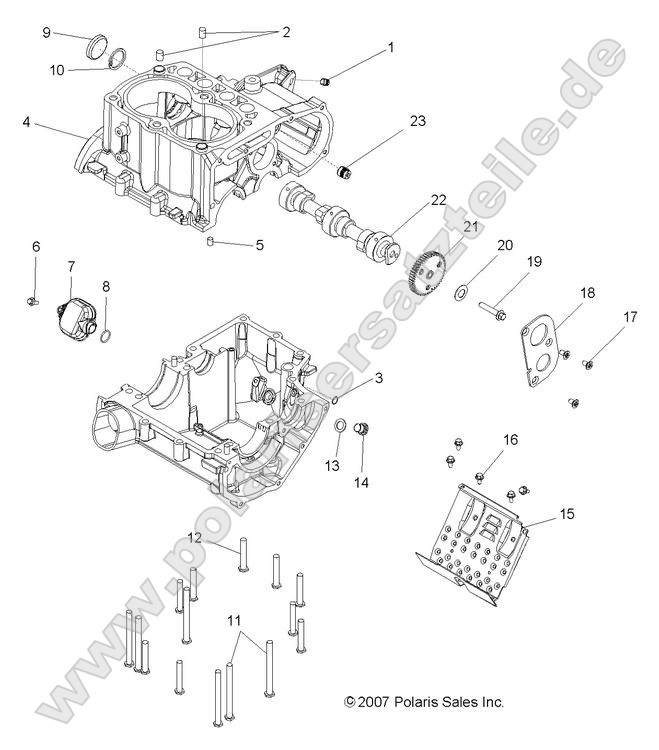 Engine, Crankcase
