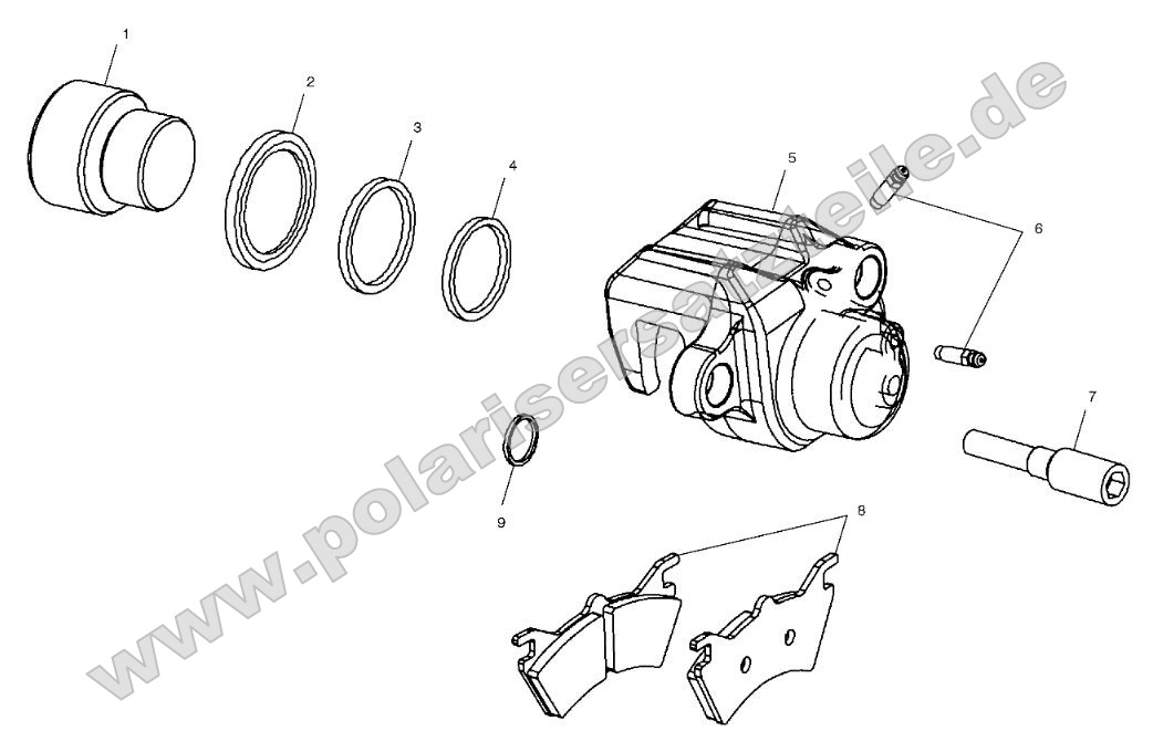 Rear Brake Caliper