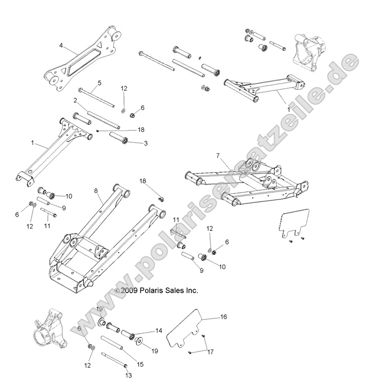 SUSPENSION, REAR CONTROL ARMS SUSPENSION, REAR CONTROL ARMS