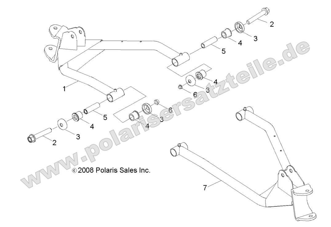 SUSPENSION, CONTROL ARM, FRONT SUSPENSION, CONTROL ARM, FRONT