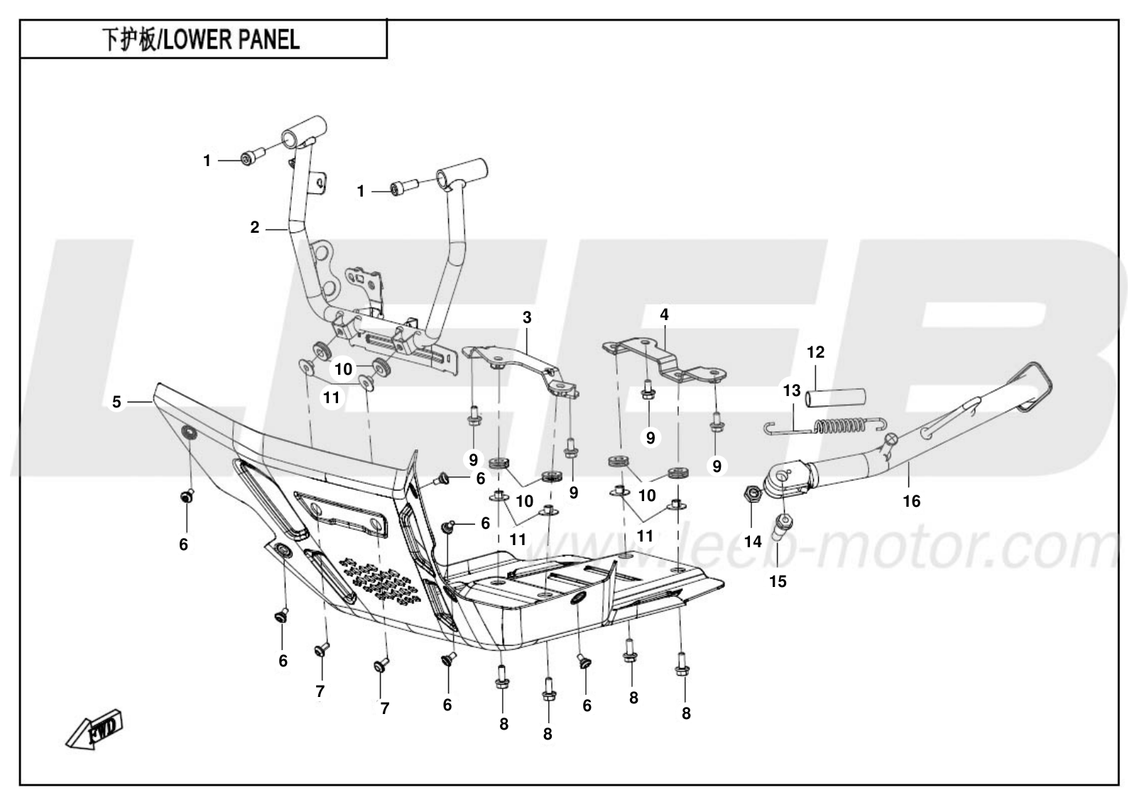 F03-3 LOWER PANEL F03-3 LOWER PANEL