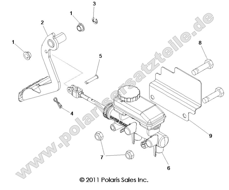 BRAKES, PEDAL and MASTER CYLINDER BRAKES, PEDAL and MASTER CYLINDER
