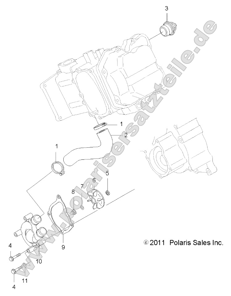 Engine, Water Pump Engine, Water Pump