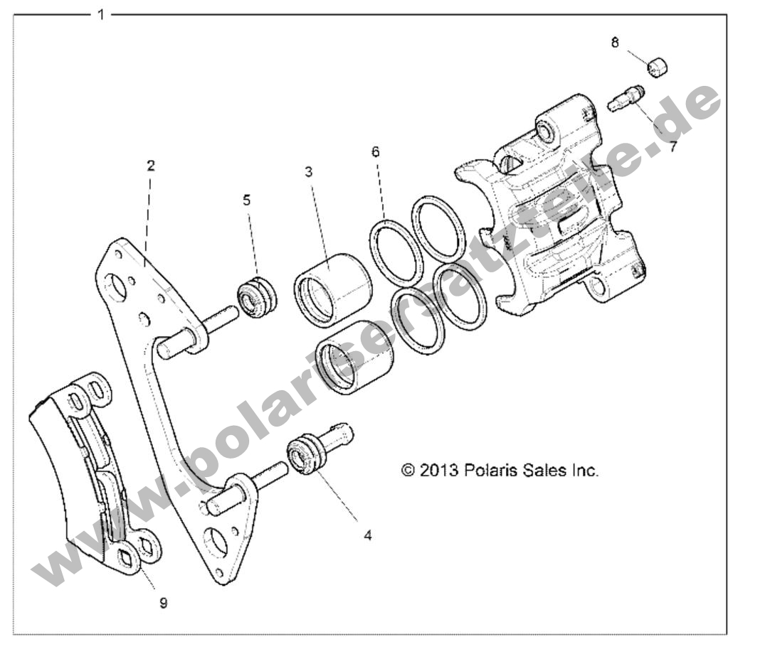 BRAKES, FRONT CALIPER BRAKES, FRONT CALIPER
