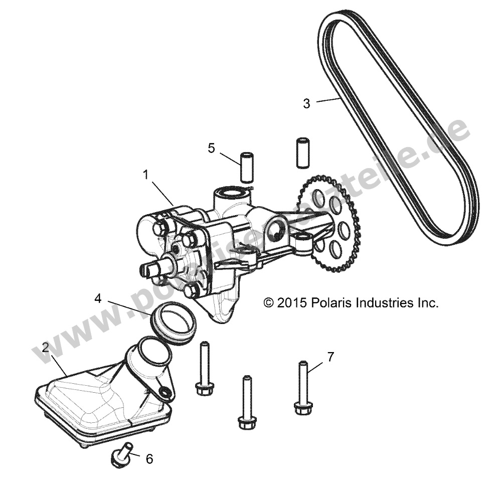 ENGINE, OIL PUMP ENGINE, OIL PUMP