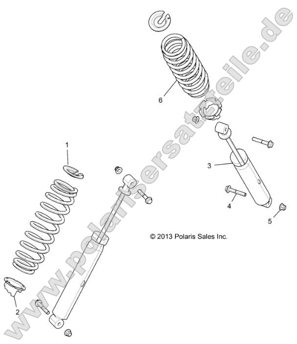 Suspension, Rear Shock
