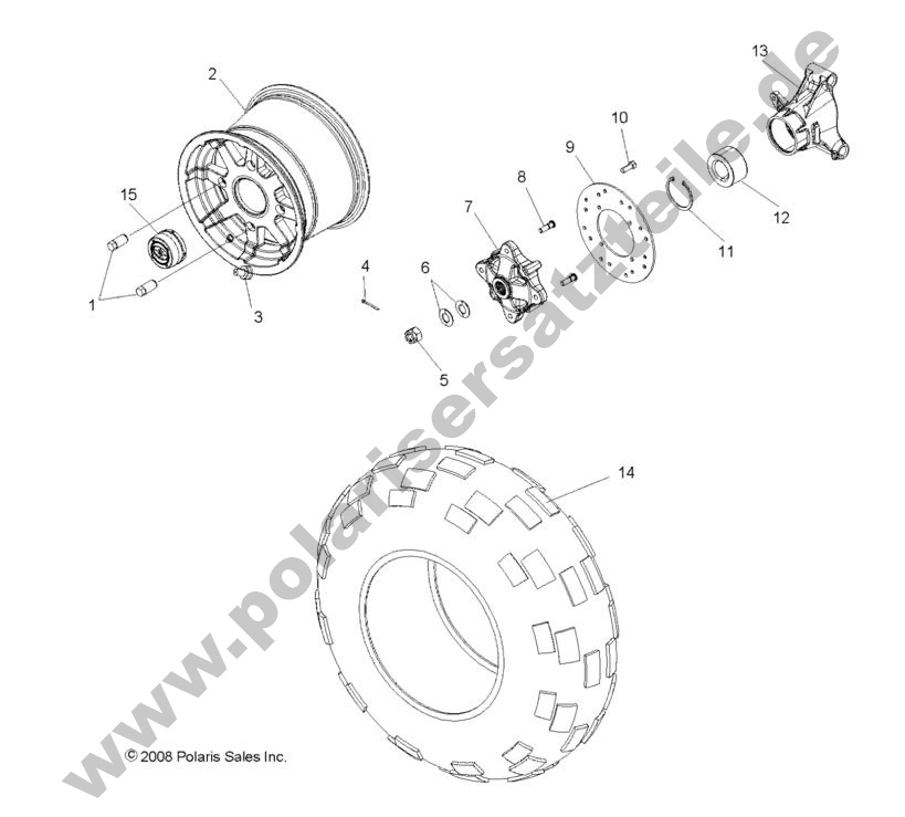 WHEELS, REAR WHEELS, REAR