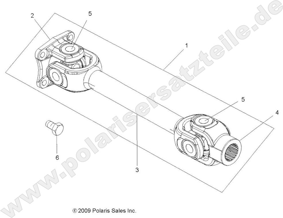 DRIVE TRAIN, PROP SHAFT, REAR DRIVE TRAIN, PROP SHAFT, REAR