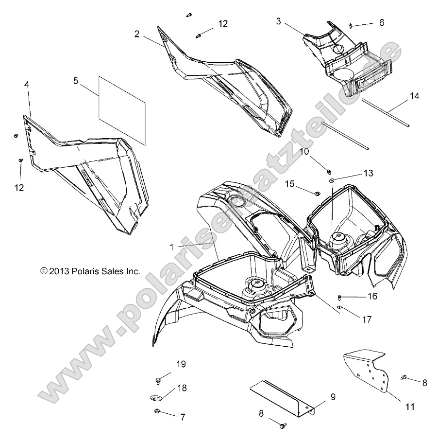Body, Front Cab and Side Panels Body, Front Cab and Side Panels