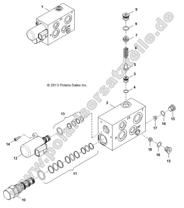 Hydraulics, Manifold Valve Hydraulics, Manifold Valve