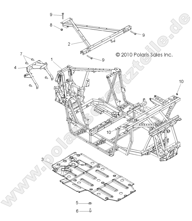 CHASSIS, MAIN FRAME and SKID PLATE CHASSIS, MAIN FRAME and SKID PLATE