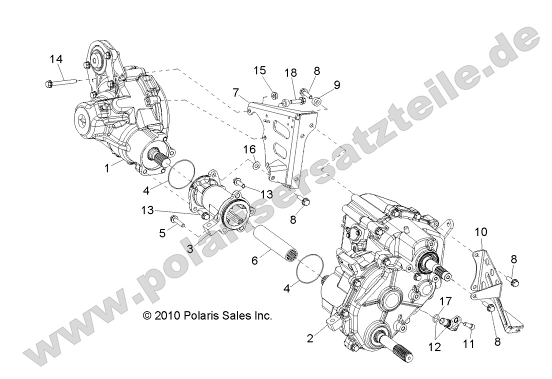 DRIVE TRAIN, GEARCASE, CARRIER MOUNTING DRIVE TRAIN, GEARCASE, CARRIER MOUNTING