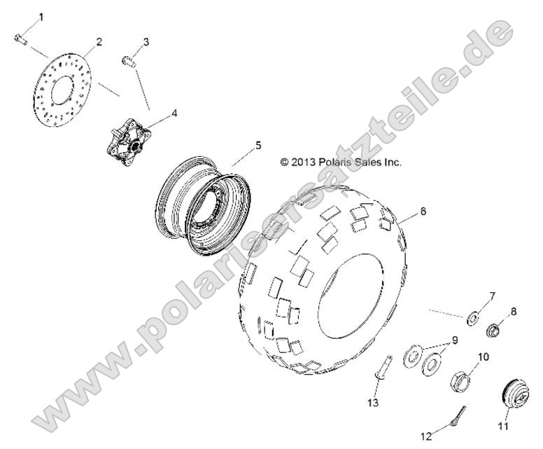 Wheels, Rear