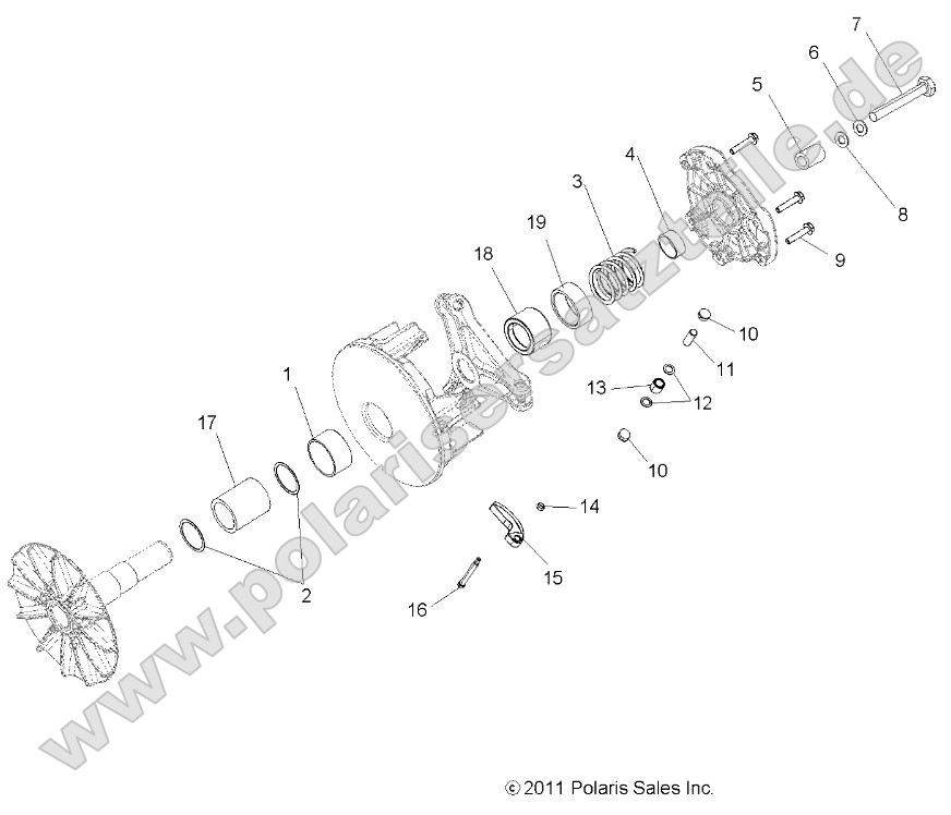 Drive Train, Primary Clutch