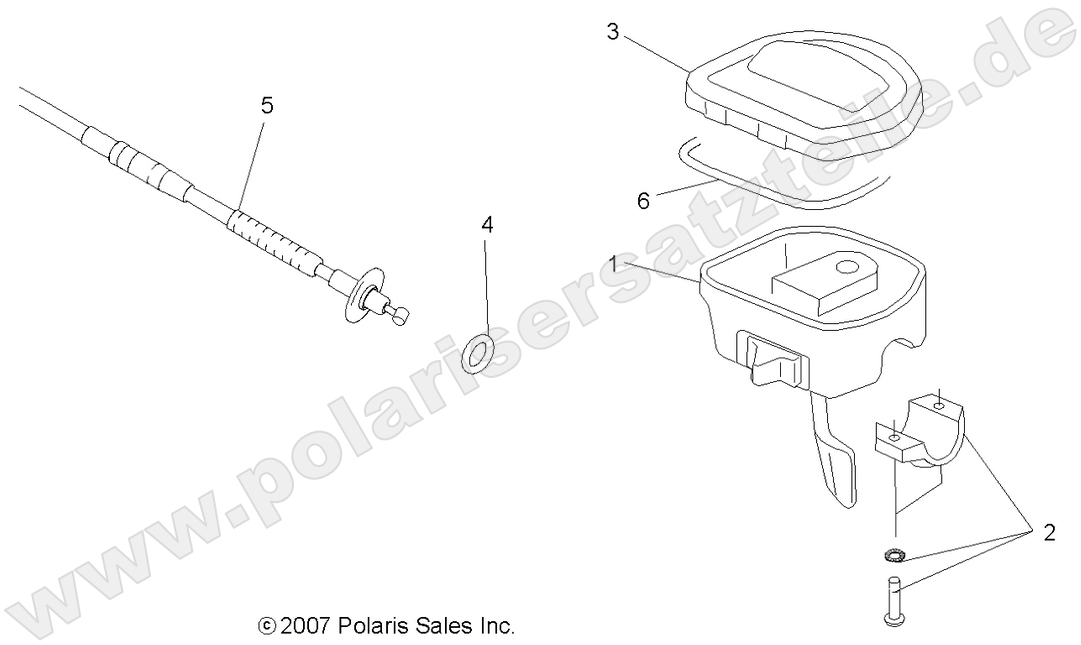 STEERING, CONTROLS, THROTTLE ASM. and CABLE STEERING, CONTROLS, THROTTLE ASM. and CABLE