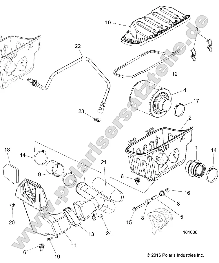 Engine, Air Intake System