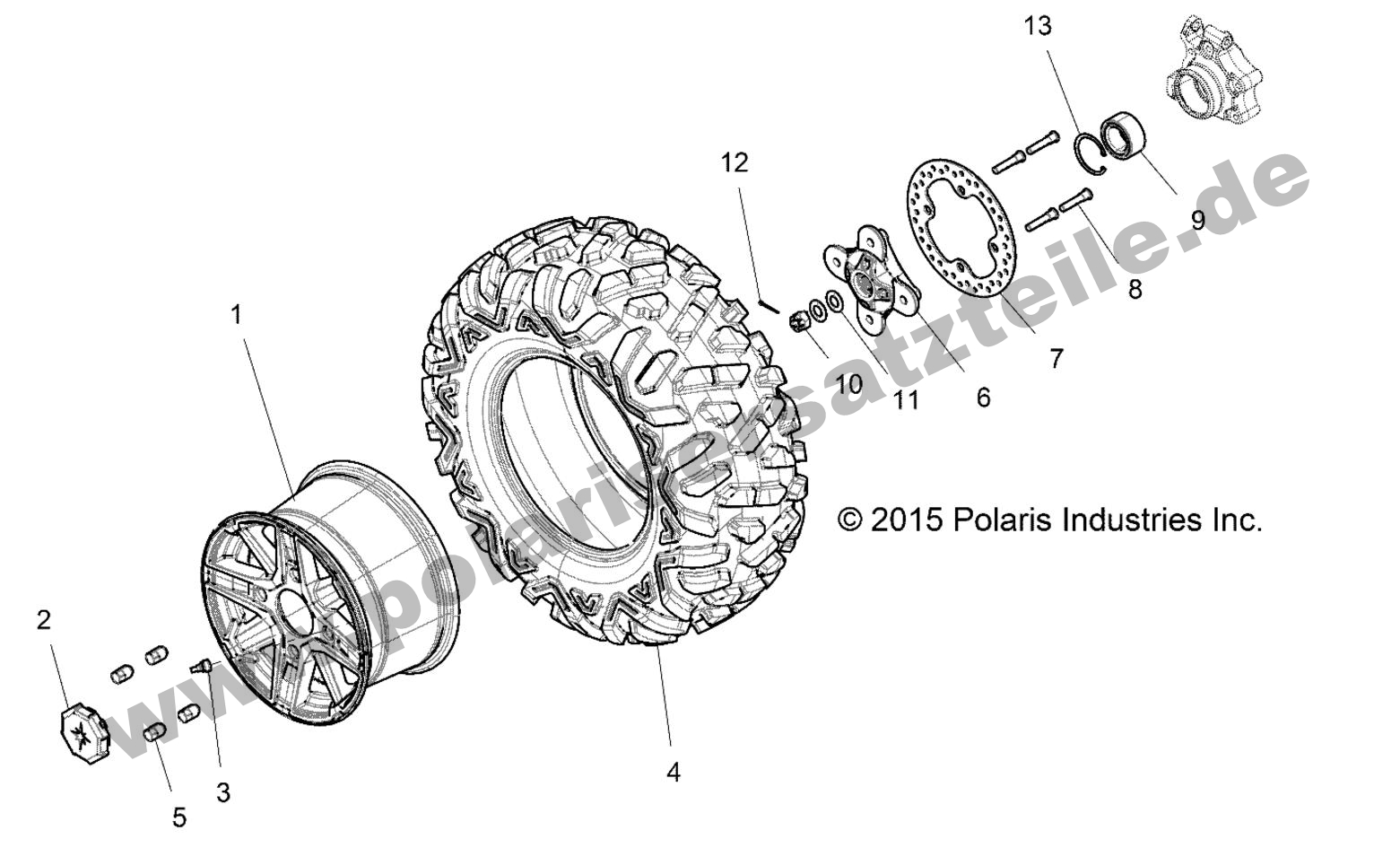 WHEELS, REAR WHEELS, REAR