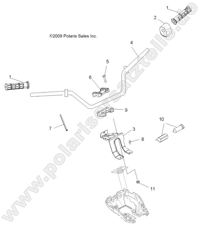 STEERING, HANDLEBAR and CONTROLS STEERING, HANDLEBAR and CONTROLS