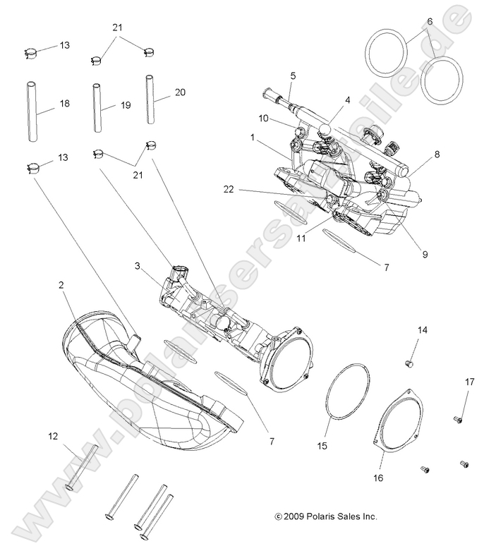 ENGINE, THROTTLE BODY ENGINE, THROTTLE BODY