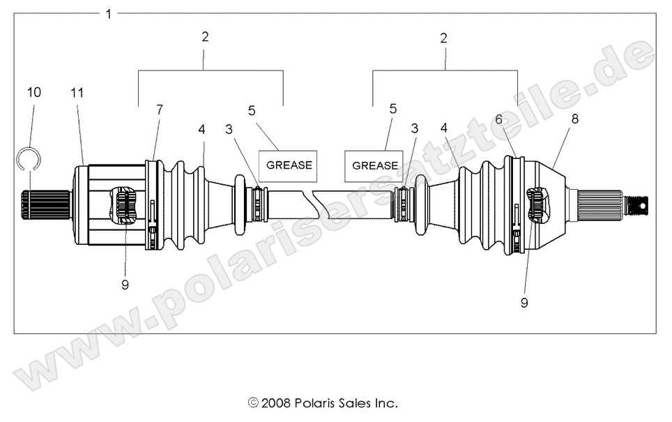drive train front half shaft drive train front half shaft