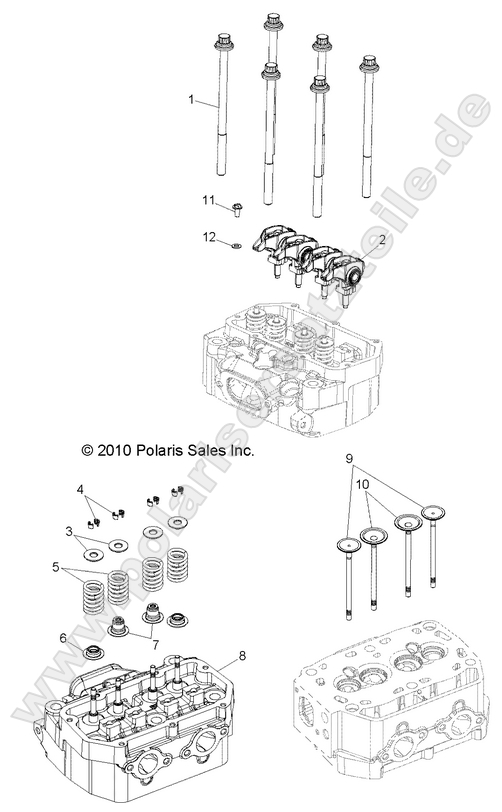 ENGINE, CYLINDER HEAD and VALVES ENGINE, CYLINDER HEAD and VALVES