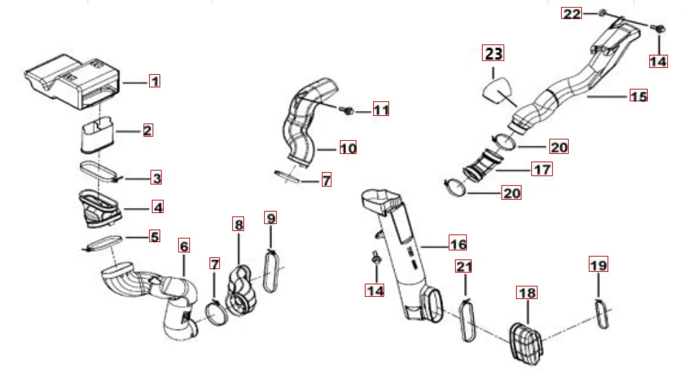 Ansaugstutzen Ansaugstutzen