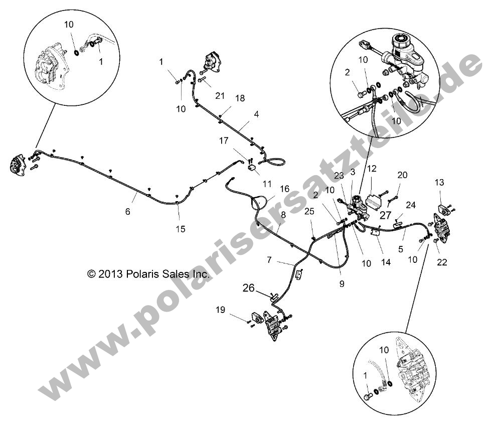 BRAKES, BRAKE LINES AND MASTER CYLINDER BRAKES, BRAKE LINES AND MASTER CYLINDER