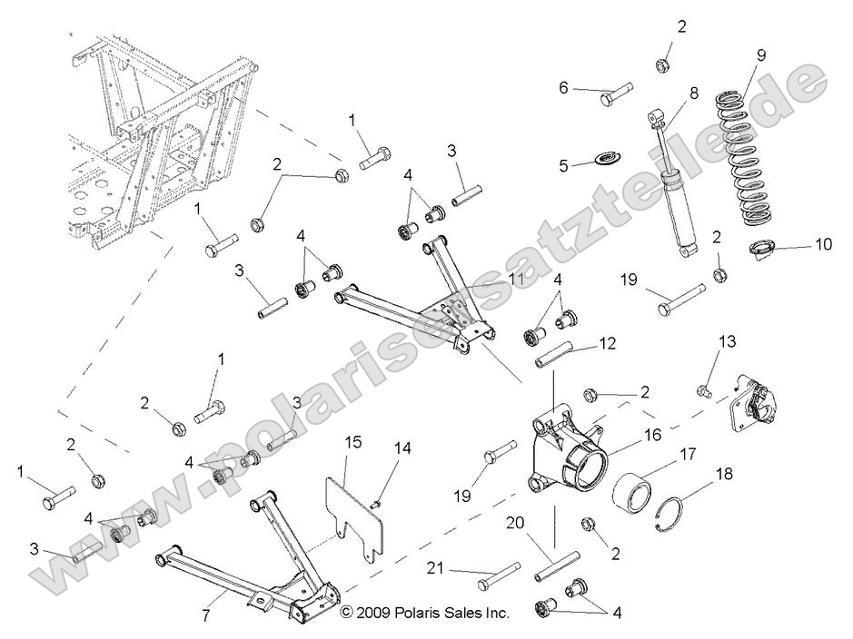 Suspension, Rear