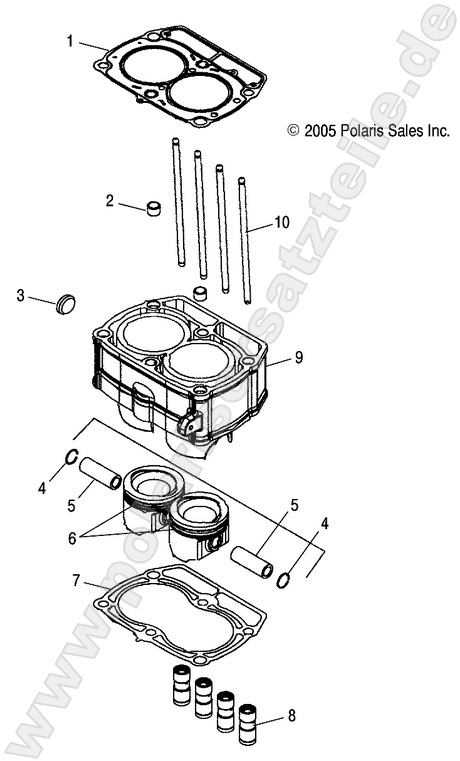 ENGINE, PISTON and CYLINDER