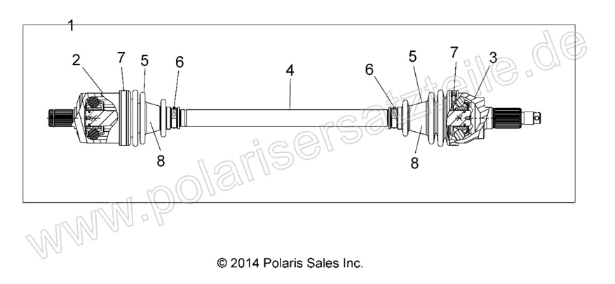 DRIVE TRAIN, FRONT HALF SHAFT DRIVE TRAIN, FRONT HALF SHAFT