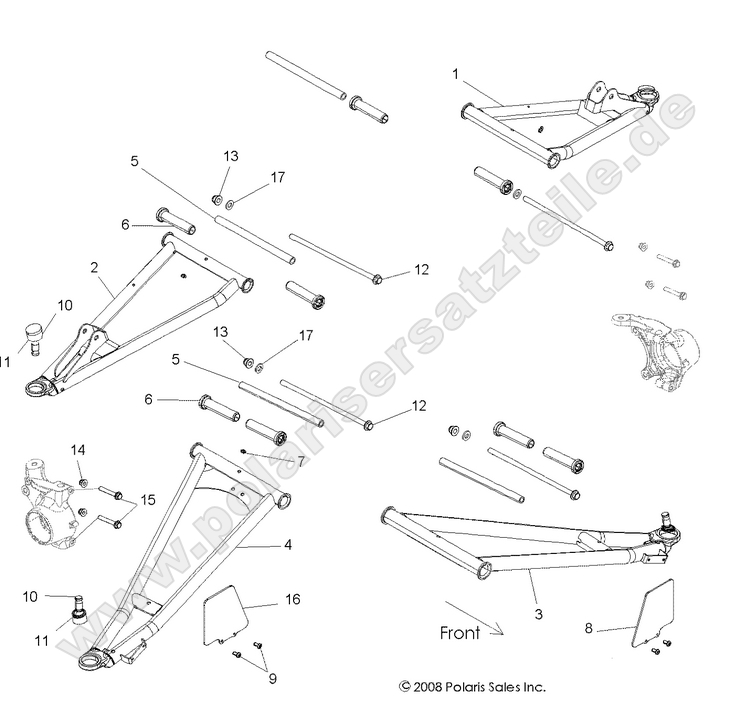 suspension front control arms suspension front control arms