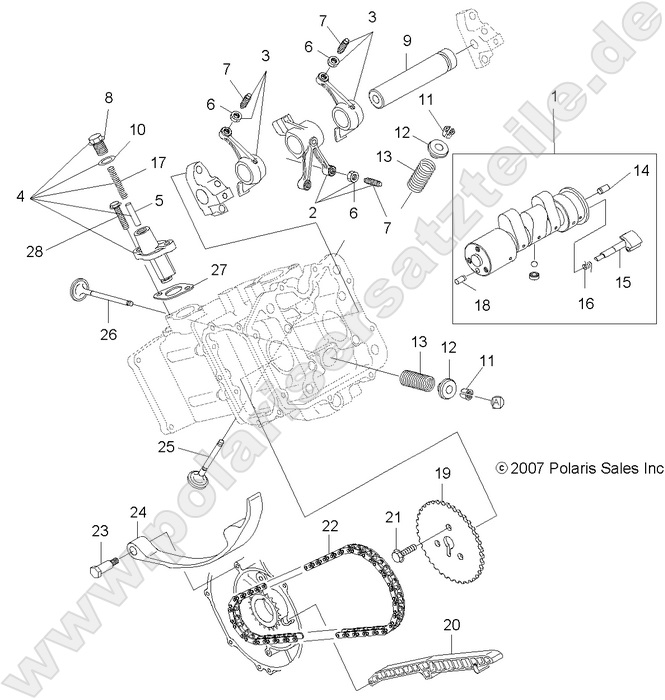 ENGINE, VALVES and CAMSHAFT ENGINE, VALVES and CAMSHAFT