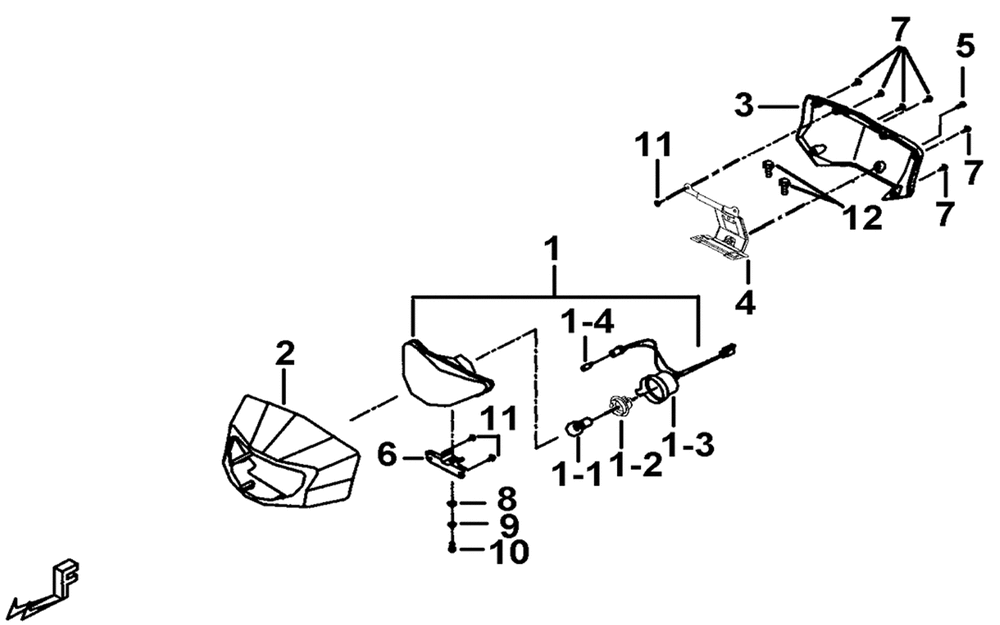 Scheinwerfer (Option) Scheinwerfer (Option)