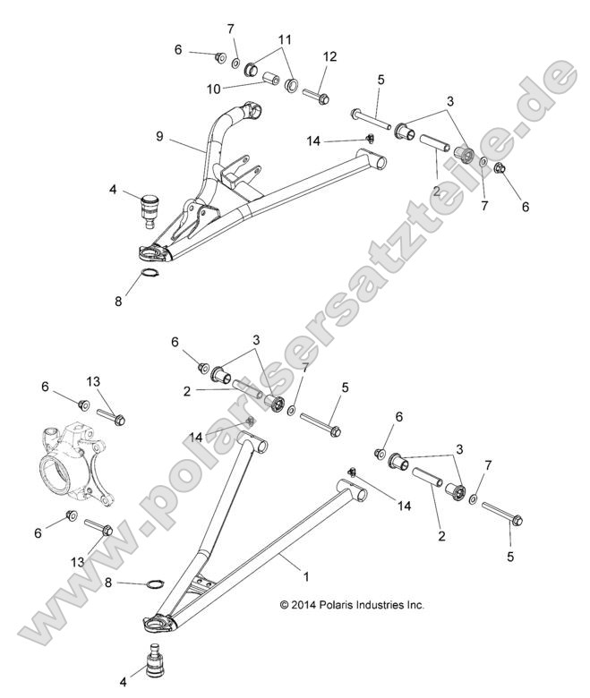 SUSPENSION, FRONT CONTROL ARMS SUSPENSION, FRONT CONTROL ARMS