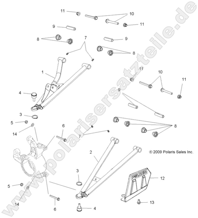 SUSPENSION, FRONT A-ARMS SUSPENSION, FRONT A-ARMS