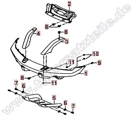 Stossstange vorne Stossstange vorne
